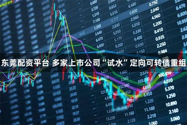 东莞配资平台 多家上市公司“试水”定向可转债重组